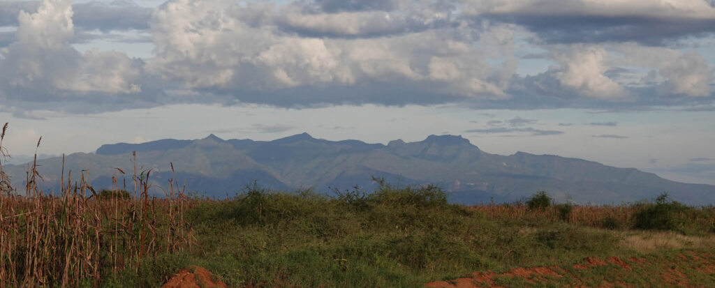 The skyline of Kidepo Valley is becoming more visible as you travel deeper in Karamoja Uganda