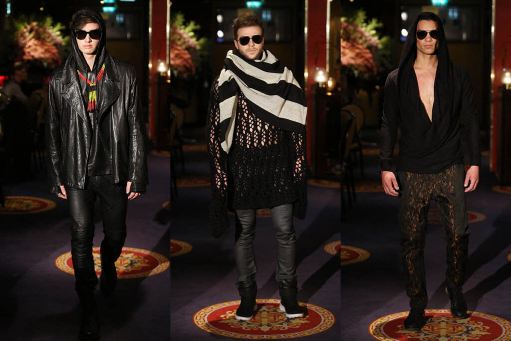 JANBOELO Models showcasing stylish winter fashion.