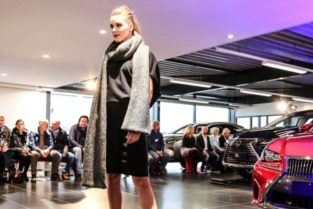 JANBOELO Spring Summer 2016 presentation in Lexus showroom