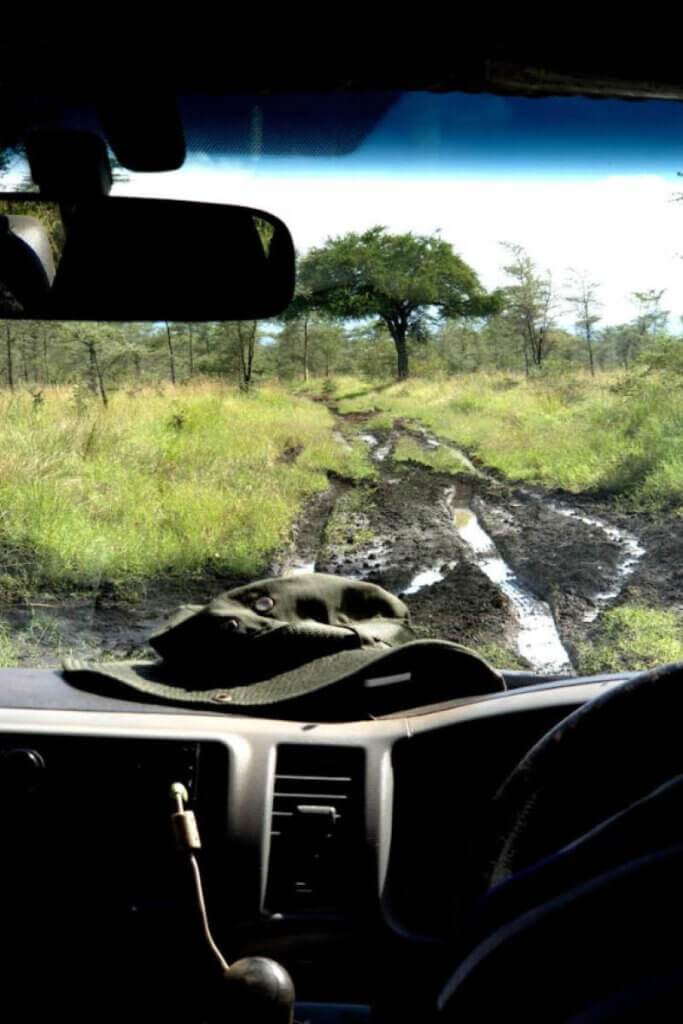 how to travel to karamoja uganda 4x4 stuck in mud road conditions rainy season